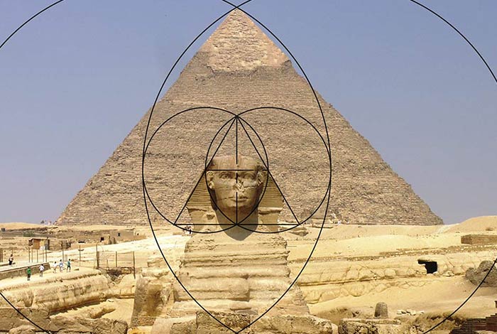 Pyramids of Giza Vesica Piscis