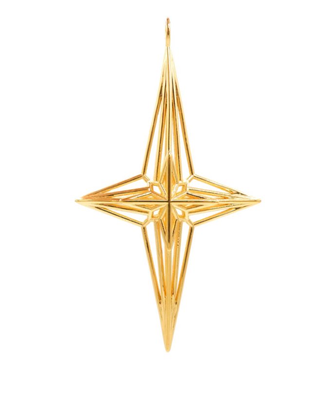 Soul Star Pendant - 18K Gold Plated Brass