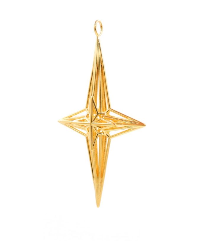 Soul Star Pendant - 18K Gold Plated Brass